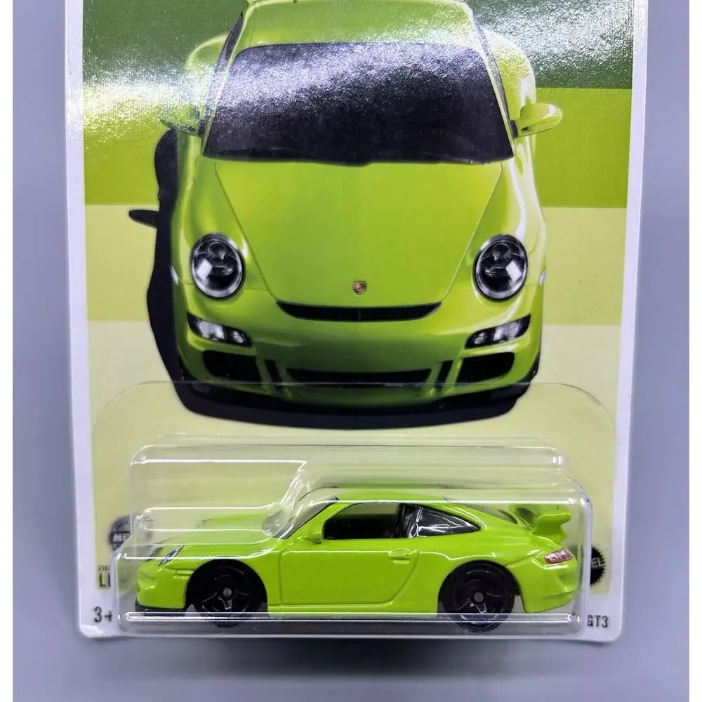 Matchbox 2007 PORSCHE 911 GT3 70 Years Green Diecast GGF12 Diecast 1:64 NOC